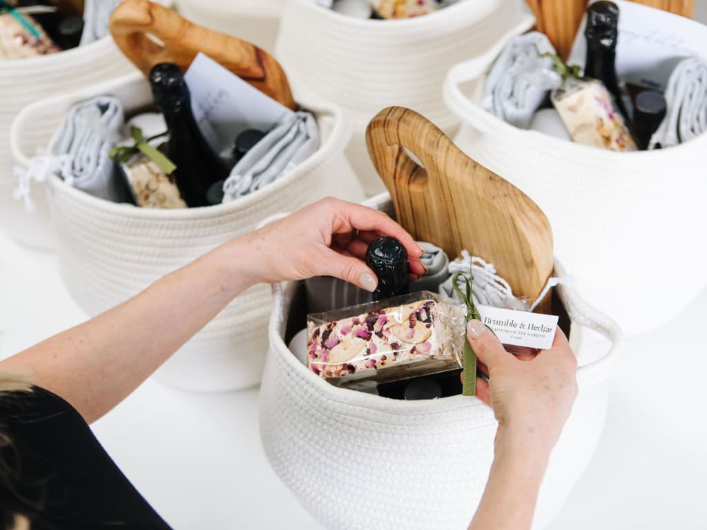 Corporate Client Gift Basket