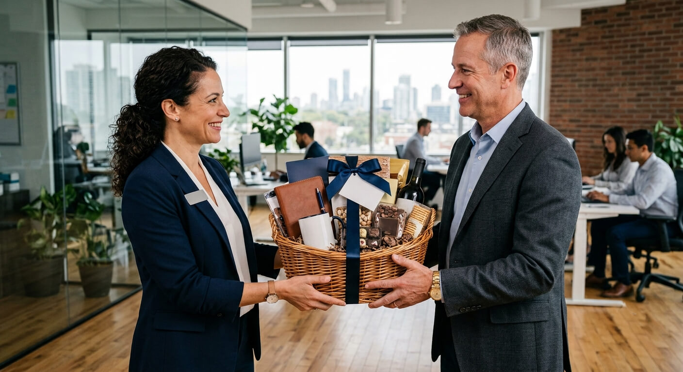 Corporate Client Gift Basket